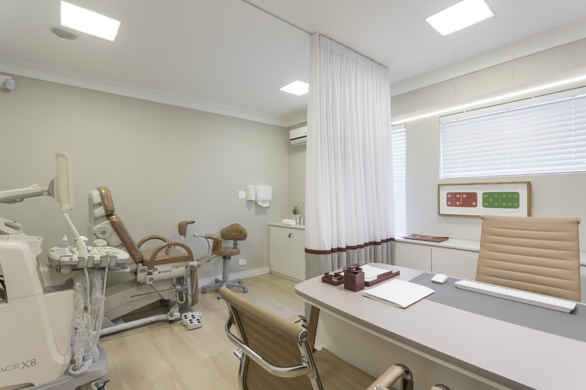 Sala de consulta e ultrassom